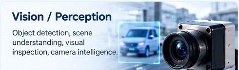 Camera and vehicle perception system representing on-device vision intelligence